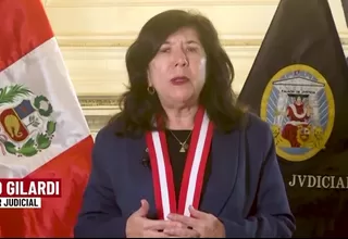 Janet Tello defendió autonomía institucional del Poder Judicial