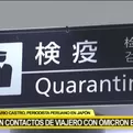 Japón: Rastrean contactos de viajero contagiado con la variante ómicron 