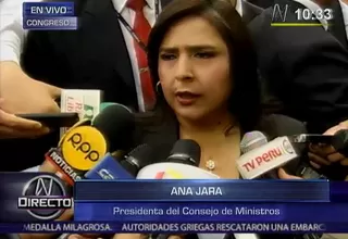 Ana Jara: "Esta ministra jamás se reunió con Rivera Ydrogo" 