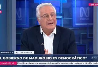 Javier Bedoya: 'Las elecciones en Venezuela fueron manipuladas"