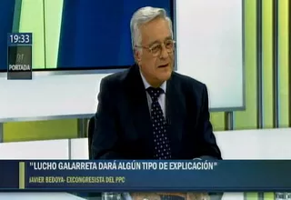 Javier Bedoya: "Luis Galarreta sin duda va a dar algún tipo de explicación"