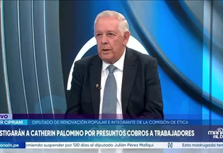 Javier Cipriani respalda suspensión de 120 días para Julián Pérez Mallqui