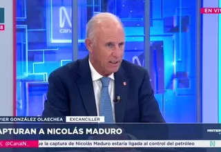 Javier González-Olaechea: Captura de Maduro fue una operación de extracción