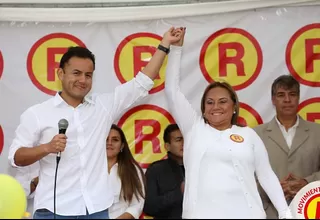 JEE pide que se investigue a Richard Acuña por apoyar candidatura de su madre