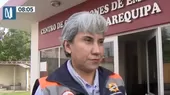 Jefa del COER de Arequipa: La Policía Nacional informó que hay 15 fallecidos por huaicos  - Noticias de senasa