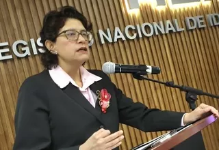 Jefa del Reniec afirma que aún no existe padrón electoral