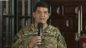 Jefe del Comando Conjunto de las FF.AA.: Malos peruanos han tratado de generar el caos en el país   - Noticias de andahuaylas