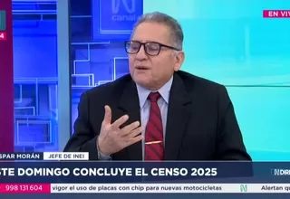 Jefe de INEI: En 2040 habrá más adultos mayores que menores de 14 años