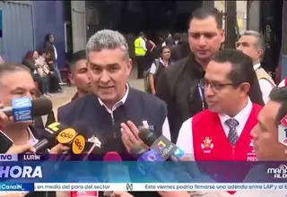 Jefe interino de ONPE garantiza entrega de material electoral y pide solucionar paro agrario