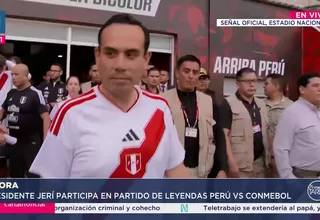 Jerí participa en partido de leyendas antes de final de la Copa Libertadores 2025