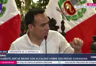 Jerí: “Si sigue la violencia, vamos a intervenir los penales”