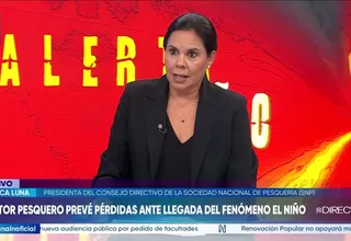 Jessica Luna alerta por paralización de pesca industrial y caída de captura de anchoveta