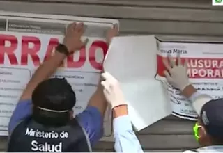 Intervienen farmacias que vendían medicamentos adulterados cerca al Hospital de la Policía