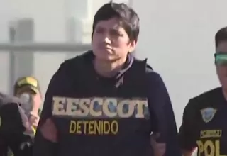 ‘Jhonsson Pulpo’: trasladan a cabecilla de 'Los Pulpos' a Lima