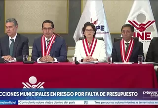 Roberto Burneo advierte déficit de S/ 589 millones para organizar elecciones regionales y municipales