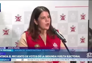 JNE confirma 175 actas en recuento de votos y prevé resultados oficiales para mediados de julio
