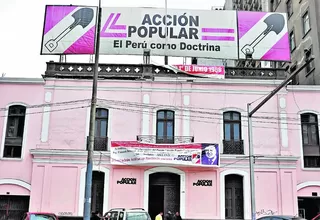 JNE deja fuera de elecciones generales a Acción Popular