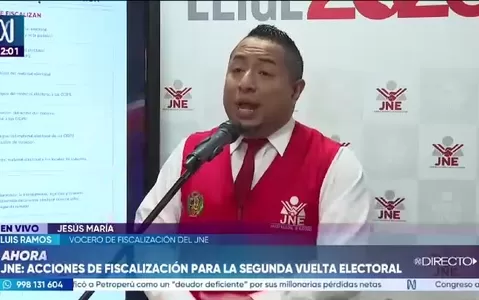 JNE desplegará más de 28 mil fiscalizadores para segunda vuelta
