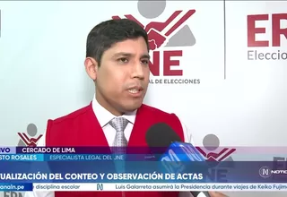 Ernesto Rosales: Resultados de elecciones municipales se conocerían en la segunda semana de diciembre