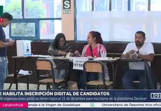 JNE habilita plataforma digital para inscripción de candidatos