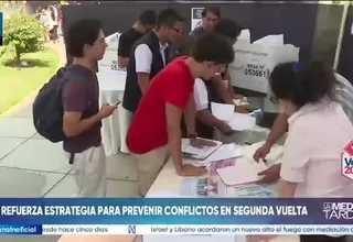 Jurado Nacional de Elecciones presentó estrategia de prevención de conflictos electorales