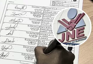 JNE inicia peritaje a firmas y huellas de partidos políticos