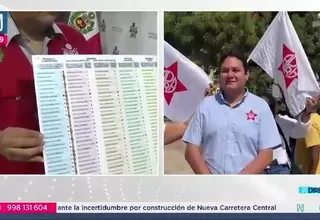 JNE precisa plazo de tres días para tachas y detalla cómo será la nueva cédula electoral