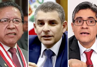 JNJ abrió investigación preliminar contra fiscales Pablo Sánchez, Rafael Vela y José Domingo Pérez