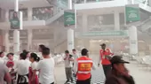 Jockey Plaza: humareda se registró en el centro comercial - Noticias de humareda