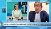 Jorge Del Castillo: "El 99.9 % de militantes apristas votaremos contra el comunismo" - Noticias de militante