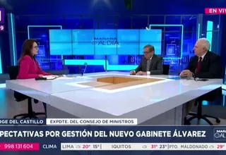 Jorge Del Castillo pide prudencia al gabinete de Ernesto Álvarez