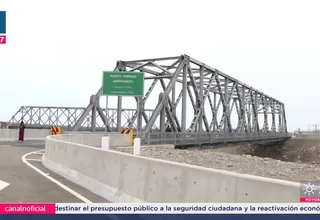 Jorge Chávez: Entregan puentes provisionales de acceso a nuevo aeropuerto