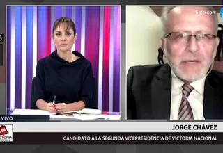 Jorge Chávez: Este Congreso ha hecho una demostración de populismo desde que se instaló