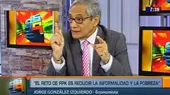 Gonzales Izquierdo: Bajar impuestos para promover formalidad no ha dado resultados - Noticias de raul-gonzalez