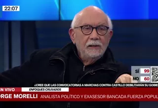 [VIDEO] Jorge Morelli: Creo que el plan de la oposición es demasiado complicado