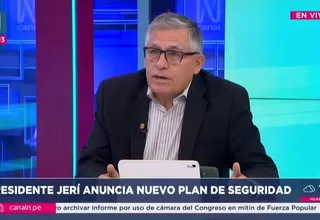 Jorge Moscoso: Aplicar Plan Bratton requiere estrategia y tecnología