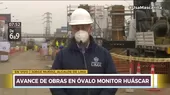 Jorge Muñoz: Obras en Óvalo Monitor Huáscar estarían listas en marzo del 2022 - Noticias de ovalo-monitor
