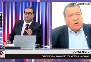 Jorge Nieto: Lo que estamos observando es una falla del sistema de conteo de votos