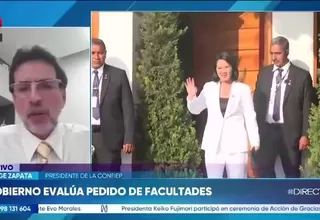 CONFIEP respalda pedido de facultades y plantea flexibilizar normas laborales para impulsar la formalización