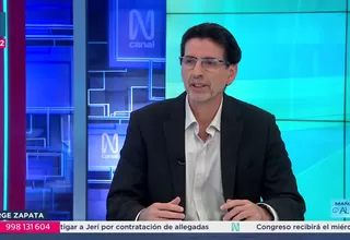 Jorge Zapata: No sería extraño que pueda llegar un candidato financiado por las economías ilegales