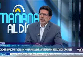 Jorge Zapata pide estabilidad política y un gabinete amplio para el próximo gobierno