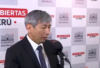 José Arista critica prisión preventiva contra Nicanor Boluarte