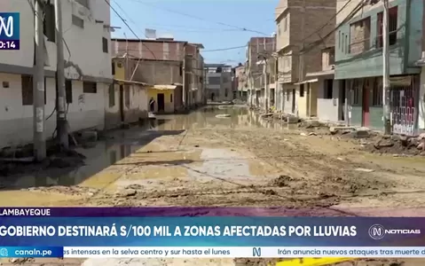 José Balcázar anuncia 100 mil soles para distritos de Chiclayo