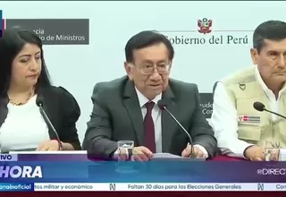 José Balcázar anuncia restablecimiento progresivo del suministro de gas