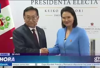 Balcázar se reúne con Keiko Fujimori y destaca el diálogo durante la transición