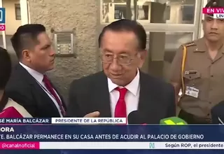 José María Balcázar anuncia rueda de diálogo para garantizar elecciones transparentes