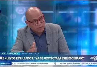 José Carlos Requena: "La tendencia observada en el conteo oficial confirma las proyecciones previas"