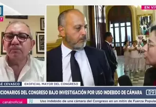 José Cevasco: Congreso debe evitar militancia política en cargos clave