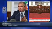 José Cevasco: "Renuncia de Wong ha dejado en jaque a la mesa directiva" - Noticias de jose-cevasco