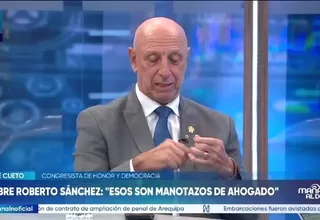 José Cueto critica pedidos de nulidad de Juntos por el Perú y los califica de “manotazos de ahogado”